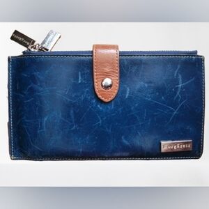 Borgasets Distressed Leather Wallet